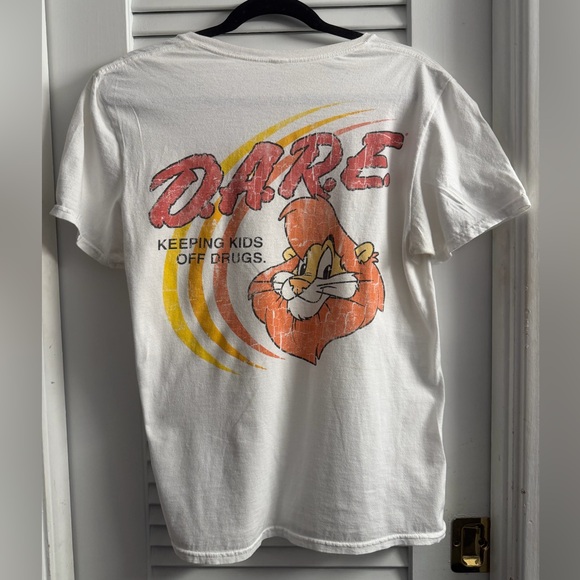DARE Other - D.A.R.E Original Vintage 80’s tee Featuring Daren The Lion Size M. RARE.